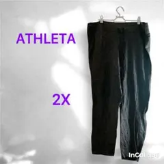 ATHLETA アスレタ スウェットパンツ アメリカ古着 モダール 2X グレーのサムネイル
