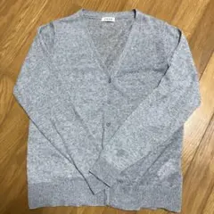 コーエン　coen　カーディガン 長袖 グレー　Vネック