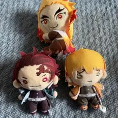 鬼滅の刃　ぬいぐるみ　にとたん　炭治郎　善逸　煉獄