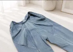 RODEO CROWNS☆リボンデニムフレアーパンツ デニムパンツ ジーンズのサムネイル