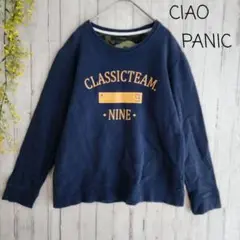 CIAO PANIC スウェット トレーナー ネイビー L 綿100