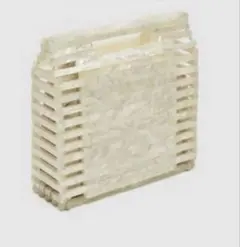 ZARA ザラ　ハンドバッグ　ホワイト　スクエア