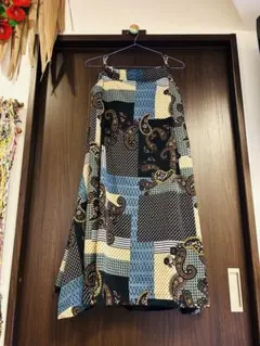 NICE CLAUP＊スカート＊ペイズリー柄＊F
