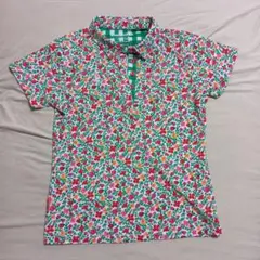 le coq sportif 花柄ポロシャツ