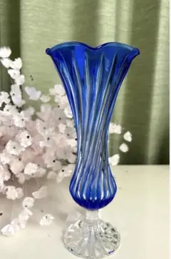 Cristal d'Arques クリスタルダルク  切子　花瓶 フランス製