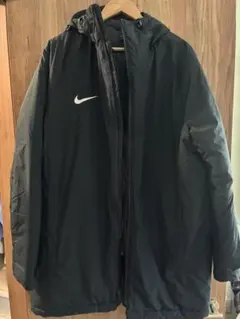 未使用✨NIKEナイキ パーカーロングベンチコート ブラック　M黒 2025年最新】ナイキ ベンチコートの人気アイテム - メルカリ