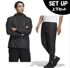 adidas ジャージ上下セット ブラック