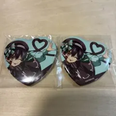 地縛少年花子くん ファミマ限定 トレーディングハート型缶バッジ つかさ　2個