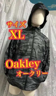 Oakley オークリー　ナイロンジャケット　ウインドブレーカー　迷彩　XL