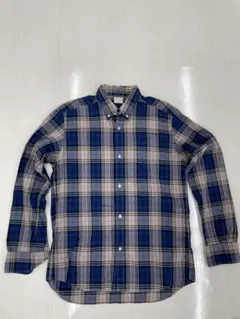 BEAMS 長袖チェックシャツ　サイズＭ