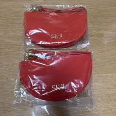 SK-II 2024年　赤ポーチ　2個セット　クリスマス　ホリデー