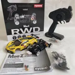 京商 ミニッツMR-03 RWD シボレー コルベット C8.Rオプション付き