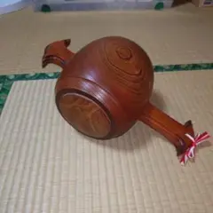 木彫り　打ち出の小槌