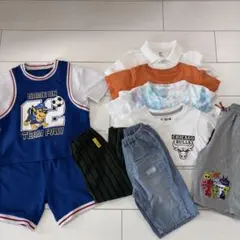 Tシャツ・ハーフパンツなど9点セット