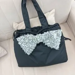 Sono撥水パフィおりぼんBAG WIDE BKツイード - メルカリ