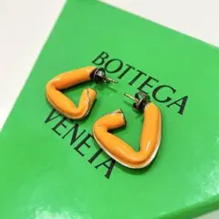 ボッテガヴェネタ ピアス アクセサリー レディース 上品 オレンジ ゴールドのサムネイル