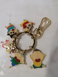 クレヨンしんちゃん★5連キーリング