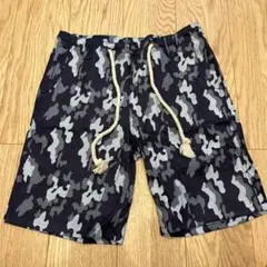 レフラー「LEFLAH」迷彩柄切り替え ワイドストレート XL 