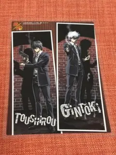 銀魂 ジャンボカードダスEX クリアコレクションB.I.G 坂田銀時 土方十四郎