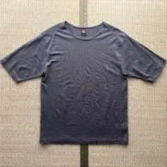 【美品】BATONER ヘンプバスクシャツ グレー サイズ3