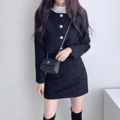 セットアップ ジャケット スカート