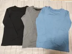 ユニクロ　UNIQLO　ヒートテック　極暖　長袖　130　3枚セット
