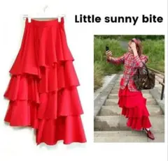 たかちゃん様専用 Little sunny bite ティアードスカート