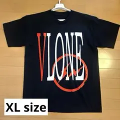 【新品】VLONE 半袖Tシャツ Vロゴ バックロゴ XLのサムネイル