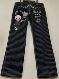 バンソン VANSON シンチバック 切替 ウォバッシュペインターデニムパンツ 楽天市場】VANSON バンソン ウォバッシュ切替え デニム