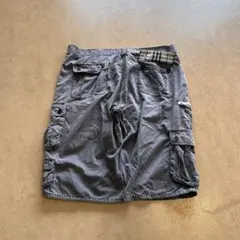 00s archive burberry tech half pants y2k - メルカリ
