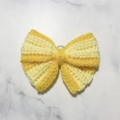 〈0111〉リボンのバッグチャーム