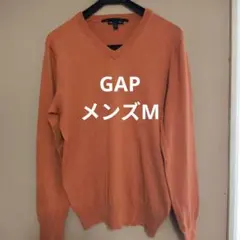 Gap オレンジ Vネックセーター M