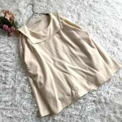 サマンサモスモス 長袖 トップス スムース 起毛 セーラー襟 キナリ