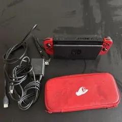 Nintendo Switch 赤/黒 本体 + 付属品　箱あり