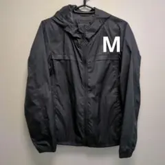 UNIQLO ユニクロ　ウインドブレーカー【М】ブラック　フルジップパーカー