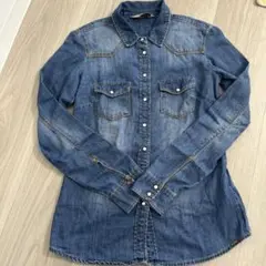 Bershka デニムシャツ 長袖