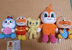 アンパンマンキャラクターぬいぐるみセット