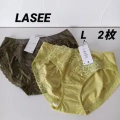 ⑪　L　LASEE　ラゼ　Wacoal　ワコール　М　レディースショーツ