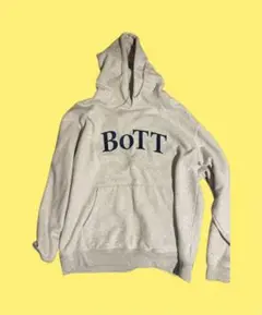 BOTT グレー Lサイズ パーカー ボット bott パーカー sweat 新品 未使用 hoodie L 青の通販 by