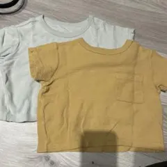 無印良品　80サイズ　Tシャツ２枚のサムネイル