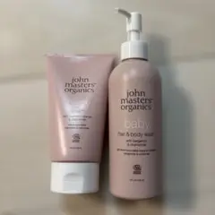 john masters organics ベビーシャンプー＆クリームセット