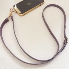 レザー調　長さ調整可能　ショルダーストラップ