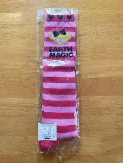 新品アースマジックマフィーちゃんボーダーソックス22〜24 ②