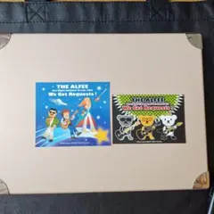 THE ALFEE ステッカー 2枚セット