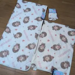 日本製 マイメロディー 赤ずきんちゃん膝掛け サンリオレトロ