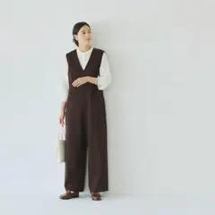 北欧暮らしの道具店 シンプルグレーエプロン - メルカリ