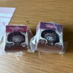 サンリオミニチュアコレクション　マイメロ　クロミセット