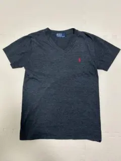 Polo by Ralph Lauren VネックTシャツ ダークグレー