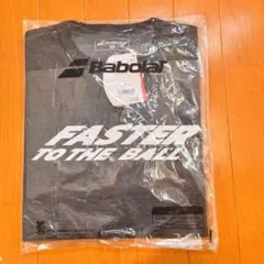 【新品】バボラ メンズ 長袖シャツ　XL 黒　テニスウェア　ロングスリーブ