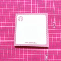 海外メモ　紙もの　メモ帳　メモパッド　ドリンク　ロゴ フラペチーノ柄★100枚★